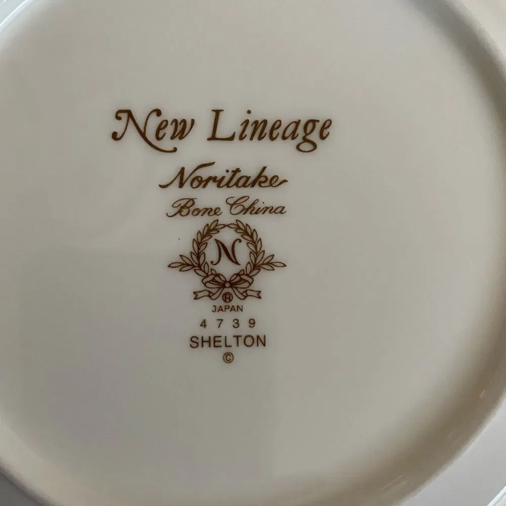 Noritake Shelton Bone China Bread & Butter Plate – Elegant Vintage Japan EUC